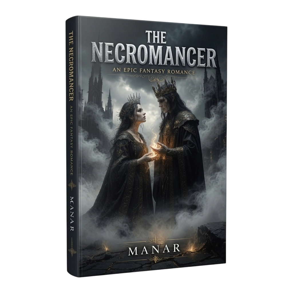 Couverture de La Nécromancienne et le Roi des Morts Tome 2 Le Voile entre les Mondes