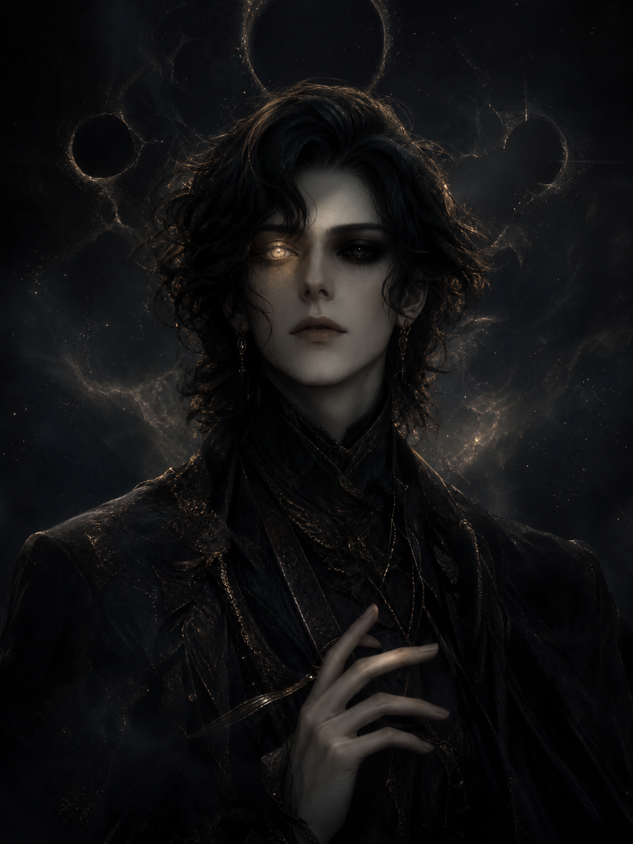 Portrait of Morrow, former Witness and keeper of the Outer Dark